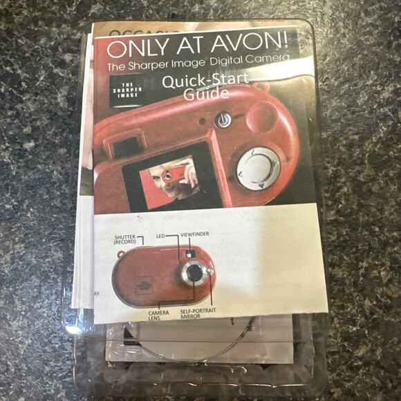 The Sharper Image Avon Digital Camera Brand Open Box Red Complete open box - Picture 3 of 4